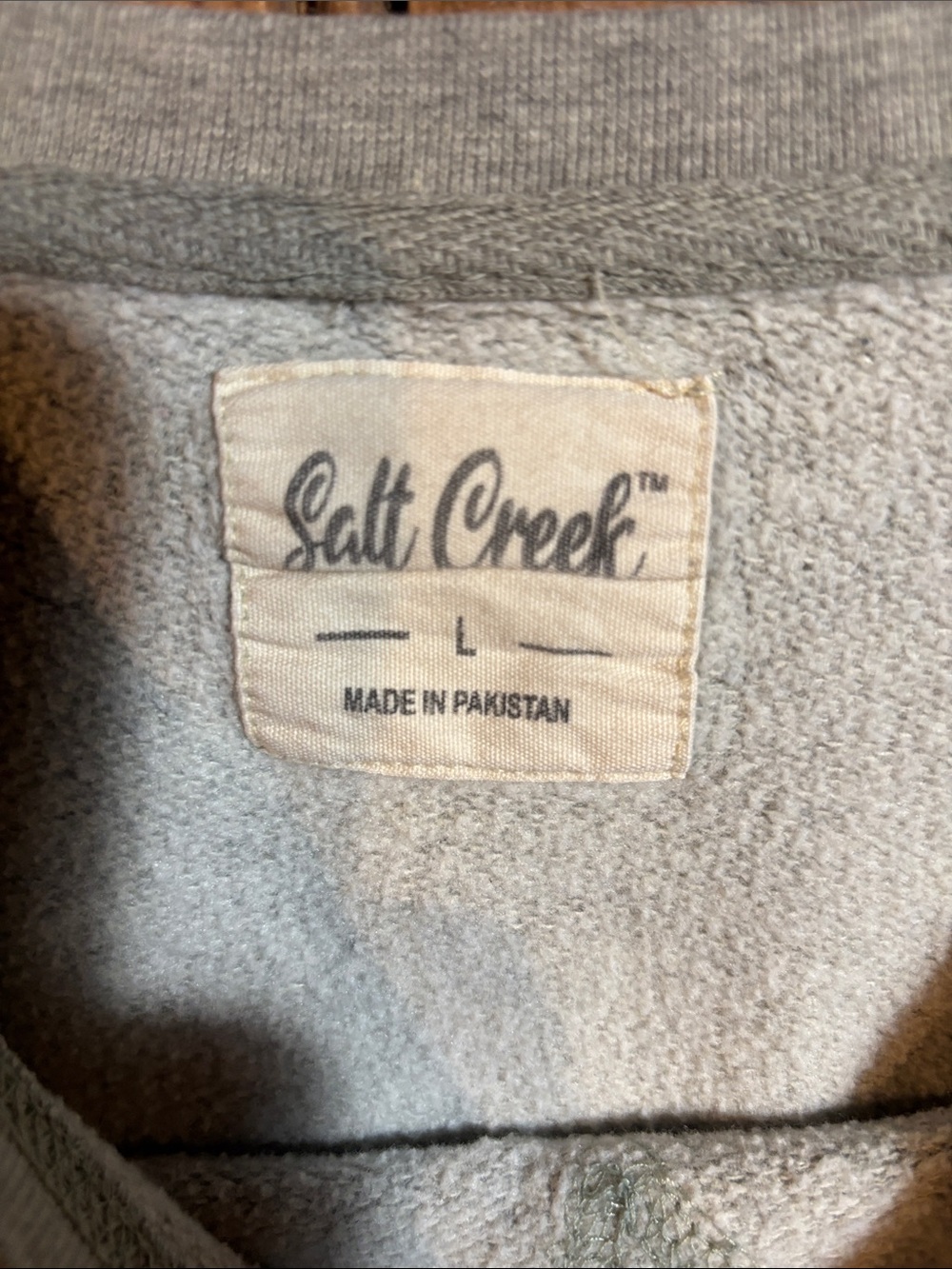 Pikes Peak Colorado Women's Gray Graphic Sweatshirt - Picture 4 of 6